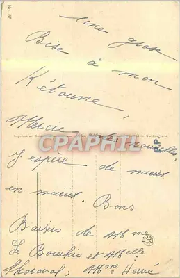Biały kot na gałęzi — wydawca drukowany w Szwajcarii, nr 55 — Rewers