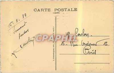 Clermont-Ferrand — Plac de Jaude — G. D'O. - 1092 — Rewers
