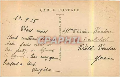 Clermont-Ferrand — Plac Jaude — G.D'O. 1088 B — Rewers