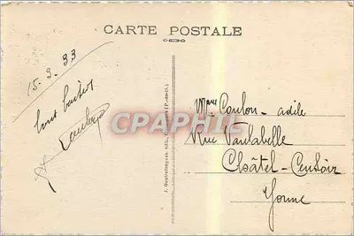 Le Puy-de-Dôme — Carretera automovilística del Puy-de-Dôme — G. D.O. - 538 — Reverso