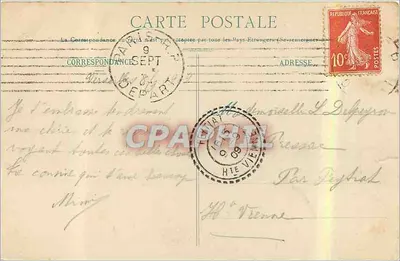 Palácio de VERSAILLES - Galeria dos Espelhos — Mme Moreau, editora, Versailles — Verso