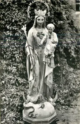 Nossa Senhora da Esperança — Estátua de Pelerinagem em Bourgenay — Éditions Gaby, Nantes