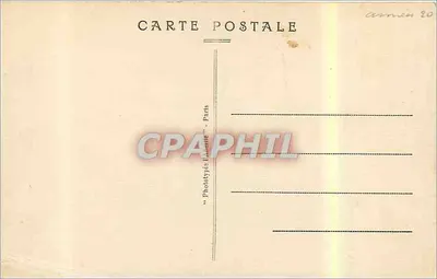Garches — Le Monument élevé à la mémoire de l'Escadrille Lafayette — Edit. Corringer — Verso