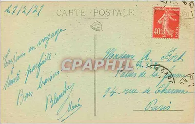 Place Darcy — Dijon — 57 — Wydawca: N.D. (nieznany) — Rewers