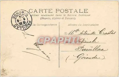 Vichy — Fonte do Hospital — Edição Giletta, foto 2710 — Verso