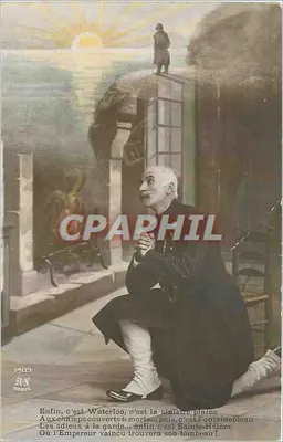 Napoleão I — poema sobre Waterloo e Santa Helena — J.N. Paris n°1489