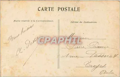Versailles. — L'Allée d'Eau — Graphil — Verso