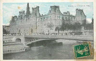 Paris — A Prefeitura — editor não visível
