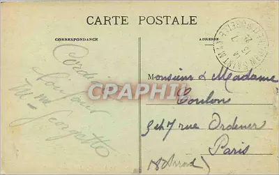 NANCY — Kręgi Jean Lamour — Prefektura — Rue de la Constitution — Katedra — Rewers