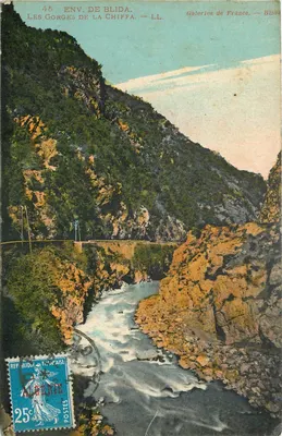 As Gorges da Chiffa — Env. de Blida — Galeries de France, Blida
