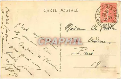 Chartres — Schody Królowej Berthe — Harmignies — Rewers