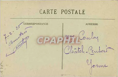 Stary Urząd Miasta (Grosse Cloche) — Bordeaux — Fototypia Marcel Delboy — Rewers