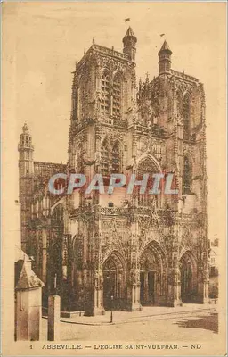Abbeville — A igreja de São Vulfrão — ND