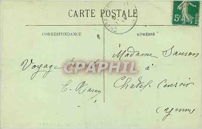 Bourges — Pałac Jacques-Cœur — Les Arcades — Wydawca: L. Lévy, nr 55 — Rewers