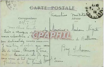 Angers — Katedra św. Józefa — NDs Phot. — Rewers