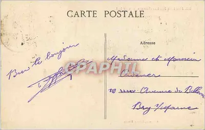 Mont-Saint-Michel (Manche) — Strona południowa — Wydawca Lagneau, nr 235 — Rewers