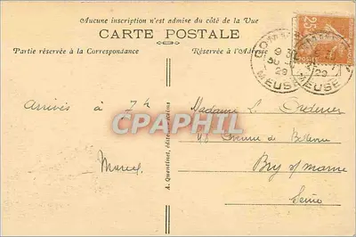 Reims — Katedra w 1914 — Wydawnictwo A. Quentinnet, nr 49 — Rewers