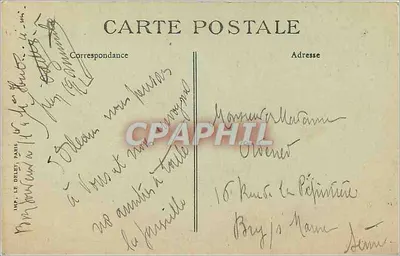 Orléans — Le Mail — O Kiosque de Música — Editor DRLÉANS, n° 263 — Verso