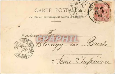Saint-Pié — Bispo — Imp. A. Wozek, Saint-Pié (Série N° 1150) — Verso