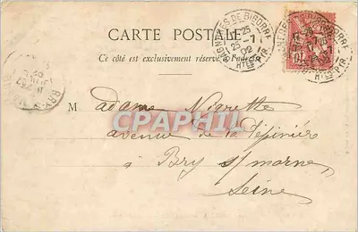 Cadena de los Pirineos — Bagnères-de-Bigorre — Sajous, lib. en Bagnères-de-Bigorre — Reverso