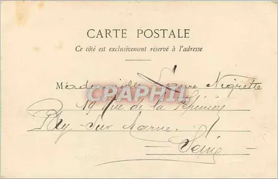 St-Malo - O Castelo, o Square e a Porta Saint-Vincent — Cote d’Émeraude, editor A.B.&C. n°83 — Verso