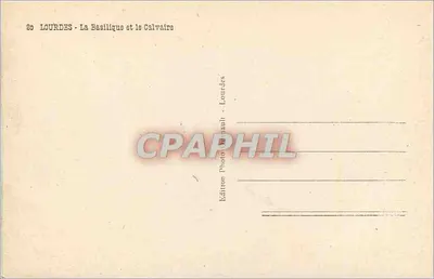 Lourdes — Bazylika i Kalwaryjny — Wydawnictwo Photo Minault — Rewers
