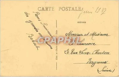 Arredores de Arbois — Cascata da Grande Fonte — Editado por Chiché, Dole — Verso