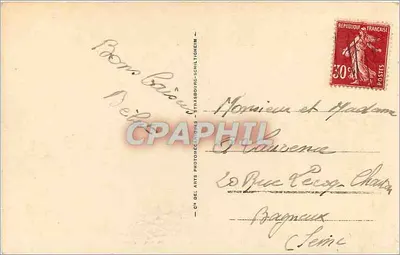 Avignon - Pałac Papieski — wydawca CHA DEL ARTS PHOTOGRAPHIQUES - STRASBOURG, nr 101 — Rewers