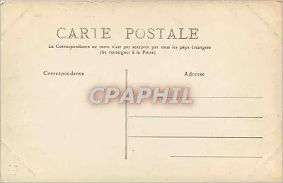 Puy-de-Dôme — LA BOURBOULE — Widok z Roche des Fées — Rewers