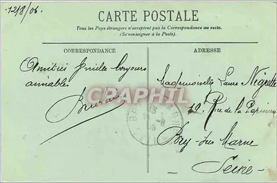 Bordeaux — Most Kamieniany i Katedra św. Michała — LL. n°76 — Rewers