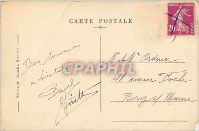 Okręgi Allevard-les-Bains — Massif des Sept-Laus — Widok jeziora Jeplan i jeziora Cos z Col de l'Homme — Rewers