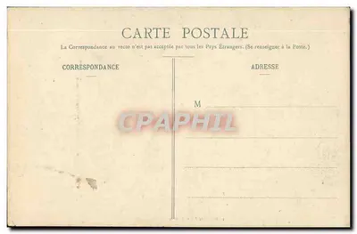 Velha Camponesa Creusana — Série 67 — A. de Nusse, editor, Gouzé — Verso
