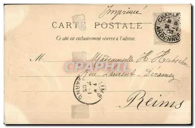 Vendedor de frutas — J. Suhs — n° 2814 — Verso