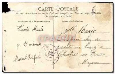 A vida nos campos – O prego no calçado — Héloïse Dugas e Cie, Nantes, Série B — Verso