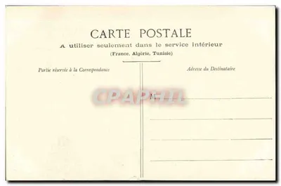 Abbigliamento dei dintorni di Clermont-Ferrand — Lib. Bougé-Béal, 21 Rue de l'Écu, Clermont-Ferrand — n° 201 — Verso
