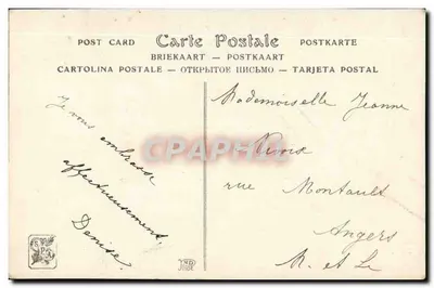 Bergère da Creuse — Salão dos Artistas Franceses (1910) — ND Fot. — Verso