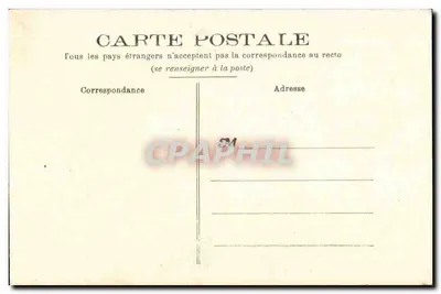 Jonge vrouw in traditioneel sartho-kleding — La Sarthe stuurt u haar beste kussen — J. Rouvret, Le Nœud — Achterkant