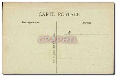 Coiffe dei dintorni di ANGERS — La bella Saumuroise — Edit. Ducerdon & Fils, Angers, n°170 — Verso