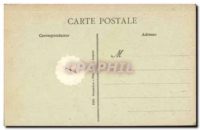 Anjou - Coiffes de Chalonnes-sur-Loire et Saumur — Editor Ducardon, Angers, n° 166 — Reverso