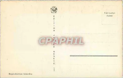 लेक लेमान के जहाज और ग्राममॉन्ट — संख्या 7996 — एडिशन जैग्सर जेनेवा — पीछे
