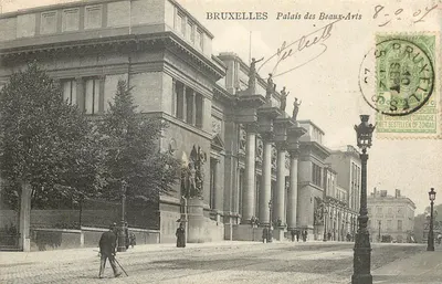 Bruxelas - Palácio dos Belos-Artes — editor não identificado, número de série não visível