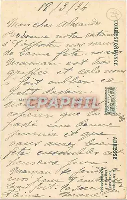 PARIS — Il Lago del Bois de Boulogne — LL, n° 259 — Verso