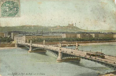 Lyon. Le Pont du Midi sur le Rhône — éditeur A.G.I.A. PHOTO, n° 1514