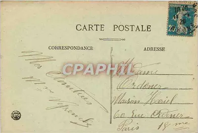 LYON — Piazza della Repubblica e Monumento Carnot — E.R. n°240 — Verso