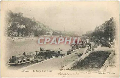 LYON — A Saône e os Quais — Coleções ND Fot. n°92