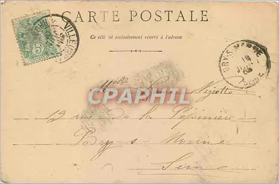 Lyon — Pont de la Guillotière et Grand Hôtel-Dieu — Marie Viollot — Verso