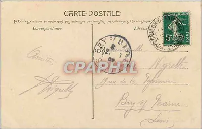Chalon-sur-Saône — Szpital — Wydawnictwo Galerii Nowoczesnych — Rewers