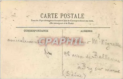 HAUTE-SAVOIE — Góry Fier — wydawca nieznany, nr 7 — Rewers