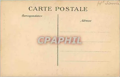 Grande Chartreuse — A Estrada do Frou — Editor E.D. n°3 — Verso