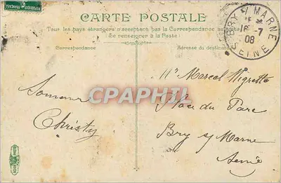 Le Tréport - O cais François Ier ou da Igreja São Jacó — editor Louis Photo, n°29 — Verso